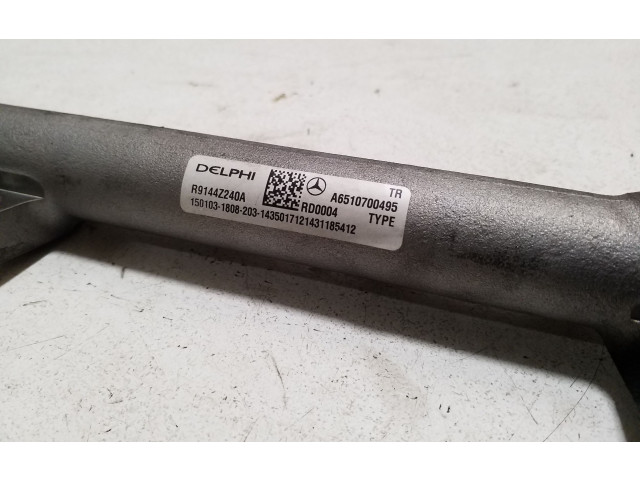 Vstřikovací lišta A6510700495, 9307Z521A Mercedes-Benz CLS C218 X218