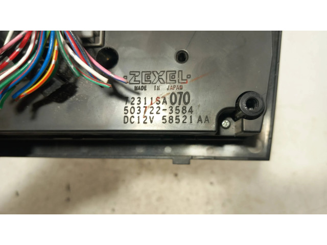 Блок управления климат-контролем 72311sa070   Subaru Forester SG