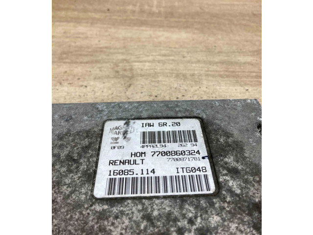 Блок управления двигателем Блок управления HOM7700860324 Renault Twingo I
