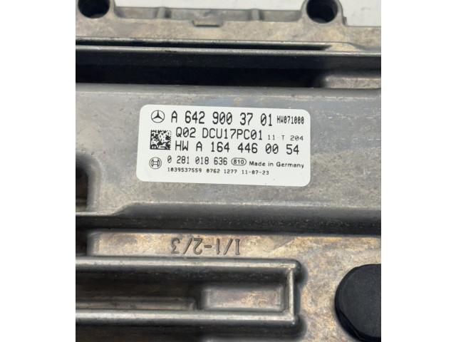 Блок управления A6429003701, A1644460054   Mercedes-Benz ML W166