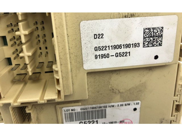 Блок предохранителей  91950G5221, 91950G5221   KIA Niro    