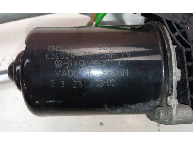 Комплект механизма стеклоочистителей    Volkswagen Polo III 6N 6N2 6NF       