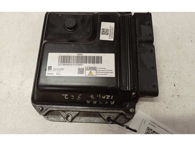 Блок управления двигателя 55587998, MB2757003090 Opel Astra J