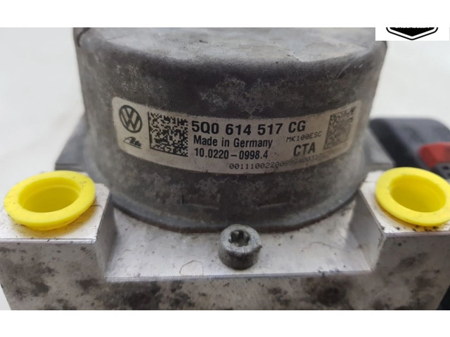 Блок АБС 5Q0614517CG, 5Q0614517CG   Audi  A3 S3 8V  2013 - 2019 года