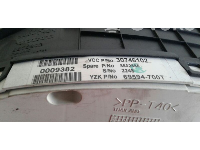 Панель приборов Volvo S60