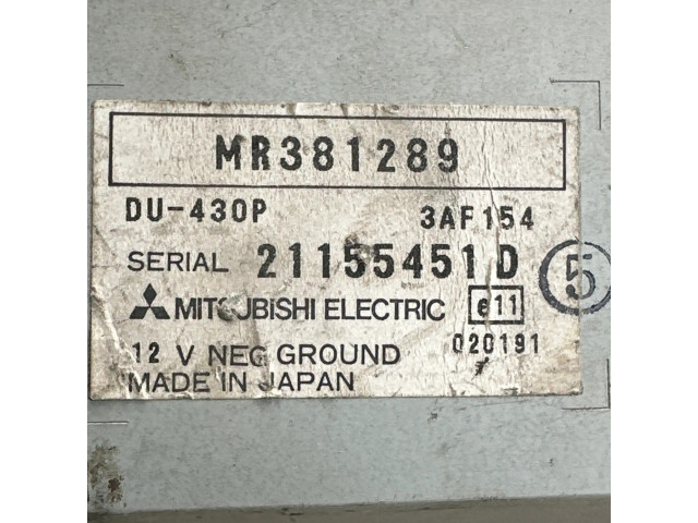 Дисплей    MR381289, DU430P   Mitsubishi Space Star