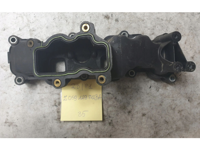 Всасывающий коллектор 059129712BA   Audi A5 8T 8F  