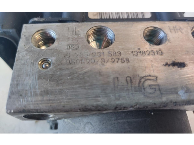 Блок АБС 0265231583 Opel Meriva A 2003 - 2010 года