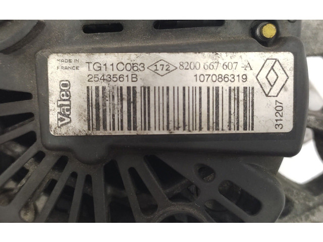 Генератор 8200667607, TG11C063 Dacia Logan Pick-Up