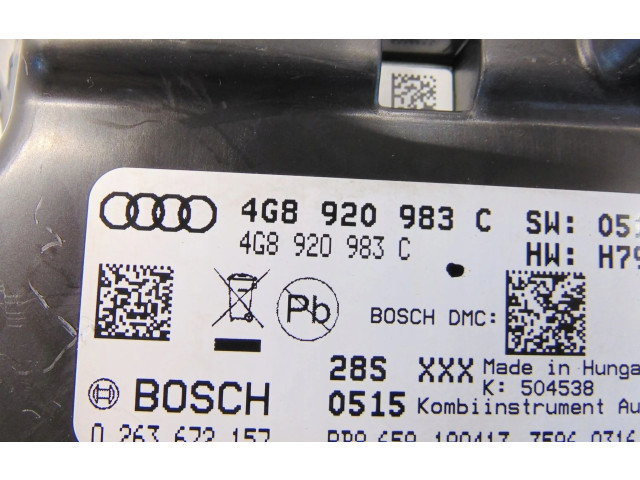 Панель приборов 4G8920983C   Audi A7 S7 4G       