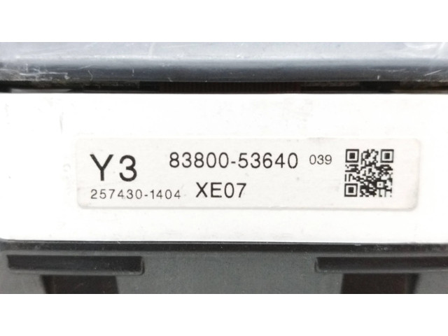 Přístrojová deska  Lexus IS 220D-250-350 2007 8380053640, 2574301404  