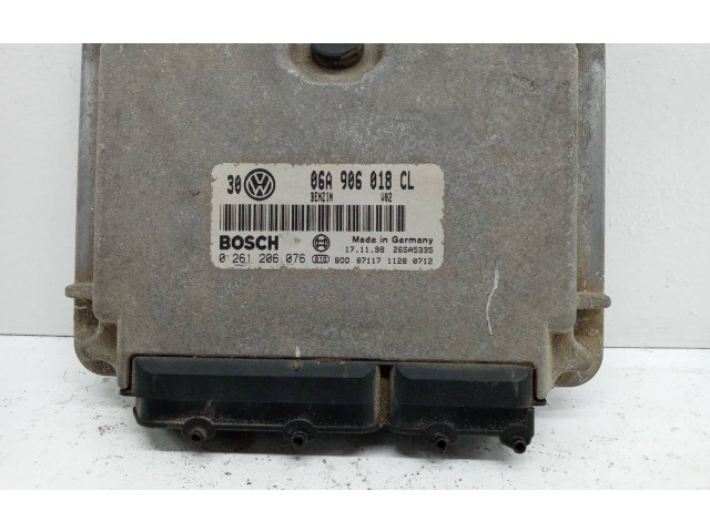 Блок управления двигателя 06A906018CL, 0261206076 Volkswagen Golf SportWagen