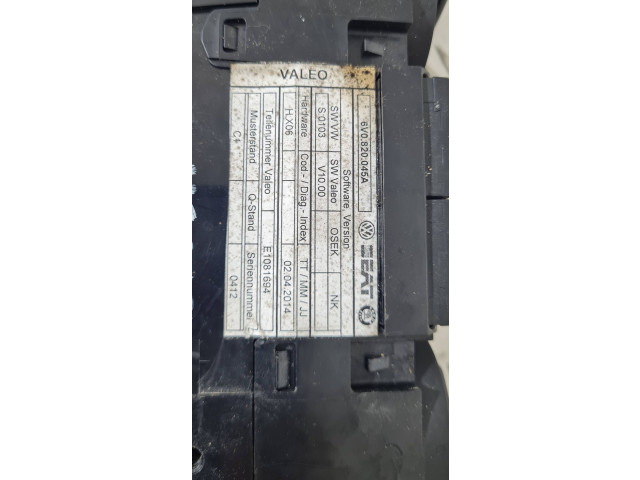 Блок управления климат-контролем 6V0820045A, E1081694   Skoda Fabia Mk3 (NJ)