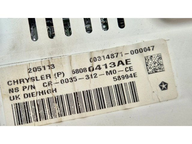 Přístrojová deska  Jeep Compass 2012 68080413AE, CR0035312M0CE  