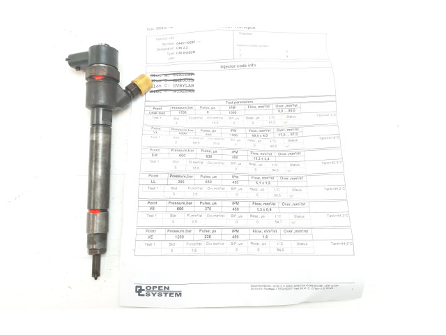 Форсунка 0445110298, 307775263710    Volvo S80   