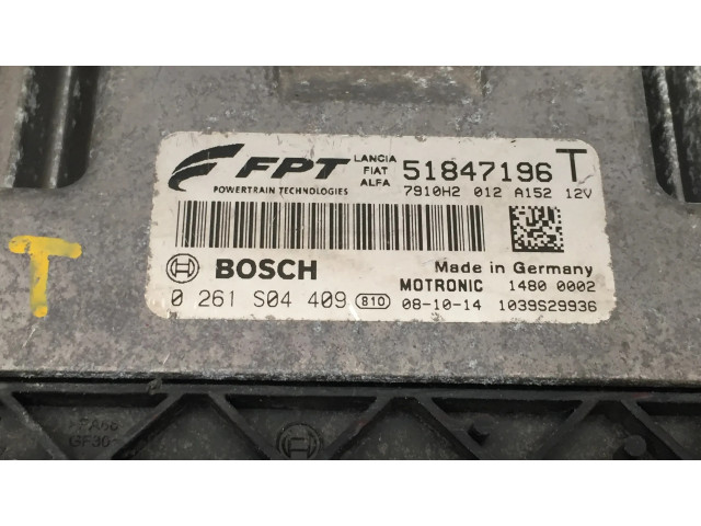 Řídící jednotka 0261S04409, 51847196 Alfa Romeo Mito 2010