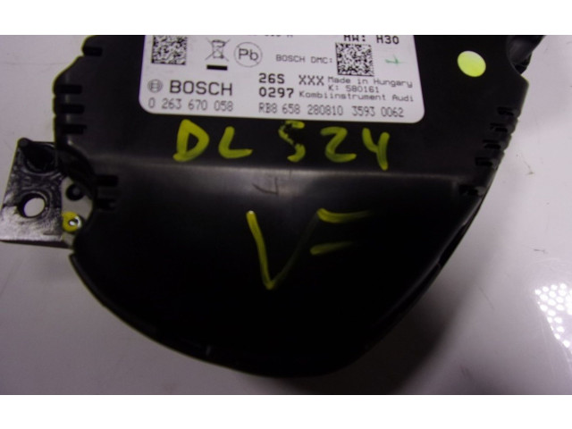 Přístrojová deska  Audi A8 S8 D4 4H 2011 4H0920810DX, 4H0920810D  