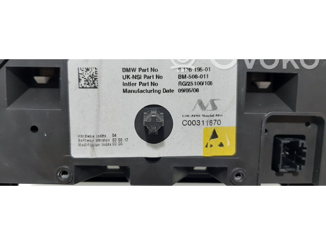 Панель приборов 9136195, BM-508-011CENTRAL Mini One - Cooper Coupe R56