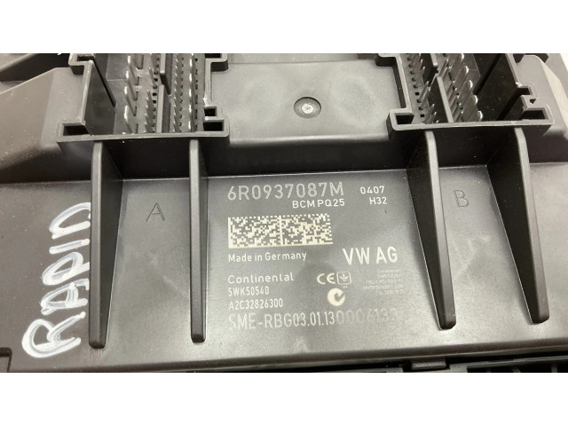 Блок комфорта 6R0937087M Skoda Rapid (NH)