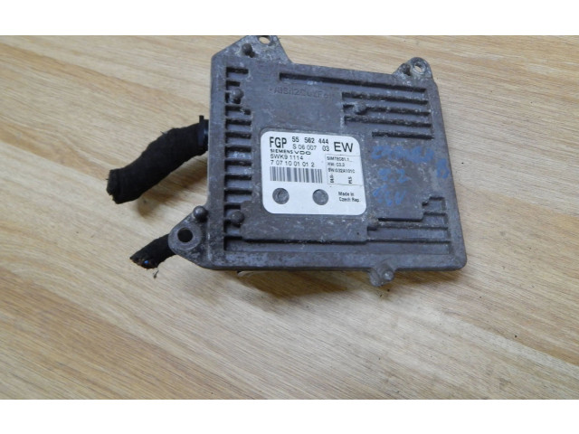Řídící jednotka 55562444, 5WK91114   Vauxhall Zafira B 2008