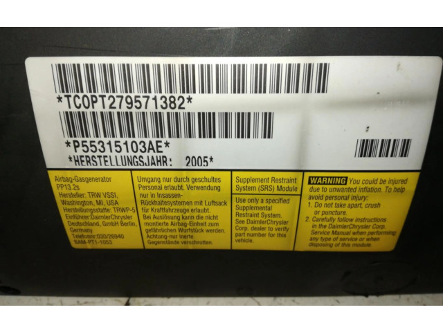 Подушка безопасности двери    Jeep Cherokee III KJ