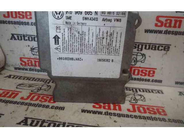 Блок подушек безопасности Volkswagen Golf Plus