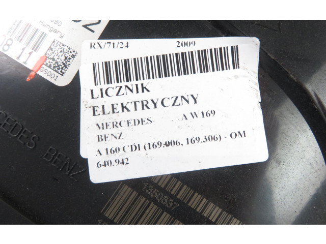 Панель приборов A1694421921, A1695408411   Mercedes-Benz A W169       