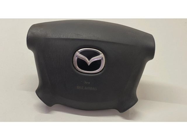 Подушка безопасности водителя T93141A, LC6357K0063 Mazda Premacy