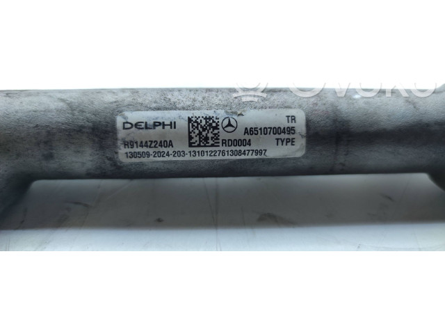 Vstřikovací lišta A6510700495, R9144Z240A Mercedes-Benz E W212