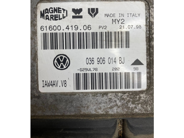 Блок управления двигателя 036906014BJ   Volkswagen Lupo