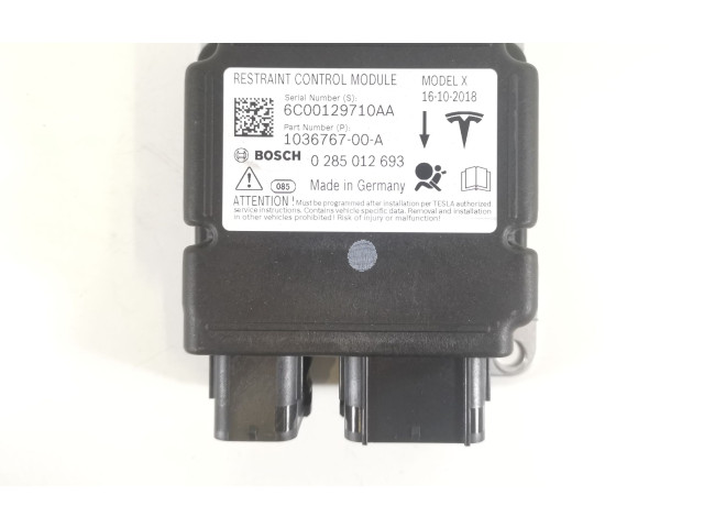 Блок подушек безопасности 1036767-00-A, 0285012693 Tesla Model X