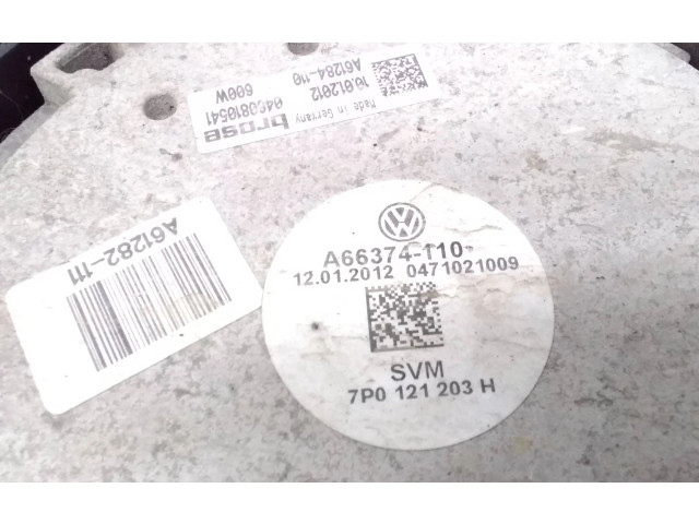 Вентилятор радиатора     7P0121207A, 7P0121203H    Volkswagen Touareg II 