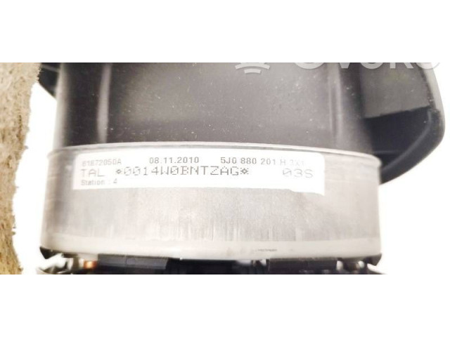 Подушка безопасности водителя 5J0880201, 5J0880201 Skoda Fabia Mk2 (5J)