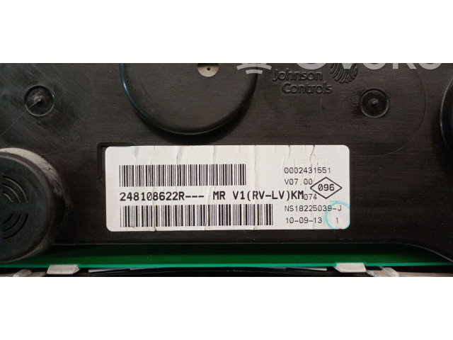 Панель приборов 248108622R, 248102757R Dacia Dokker