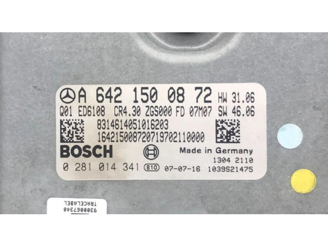 Řídící jednotka A6421500872, 13042110 Mercedes-Benz Sprinter W906 2007