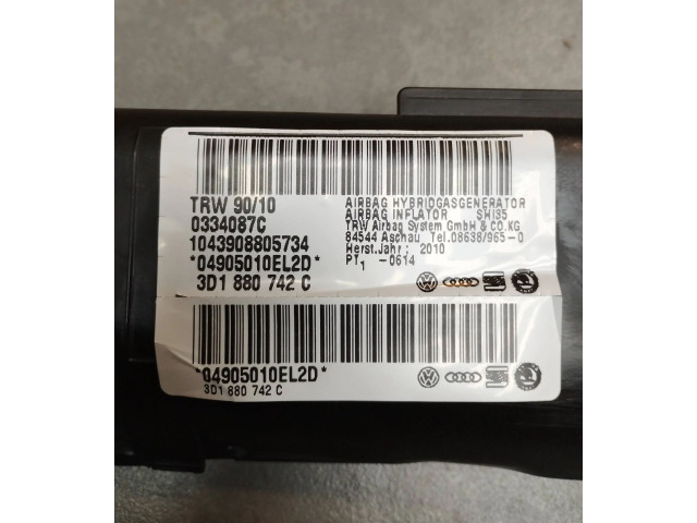 Боковая подушка безопасности 3D1880742C Volkswagen Phaeton