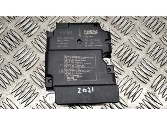 Блок подушек безопасности 80A959655Q, 80A959655 Audi Q5 SQ5