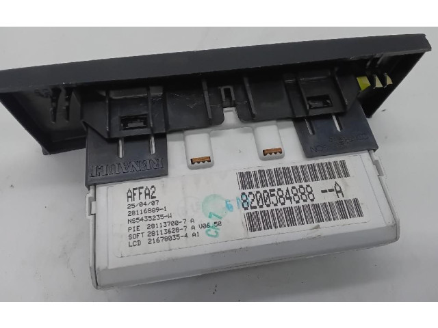 Дисплей    8200584888A   Renault Trafic II (X83)