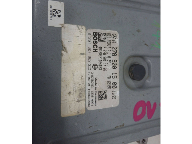 Řídící jednotka A2789001500 Mercedes-Benz CLS C218 X218 2016