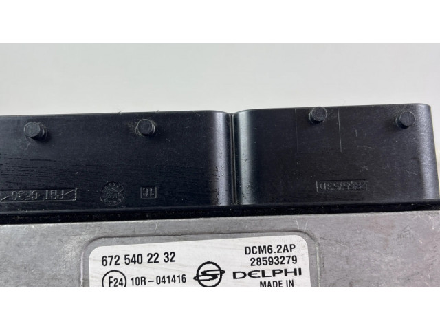 Блок управления двигателя 6725402232 SsangYong Rexton