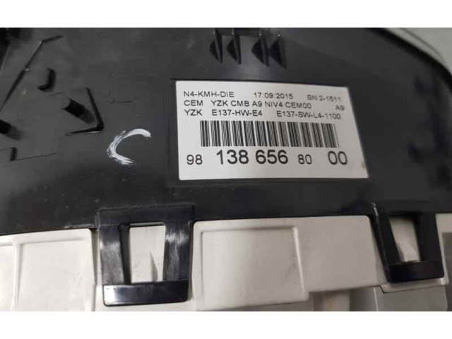 Панель приборов 9813865680   Peugeot 2008 I       