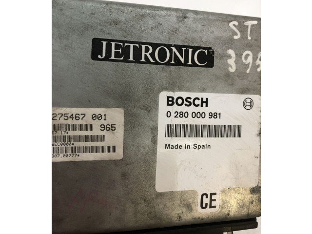 Блок управления двигателем Блок управления 0280000981   Volvo 940