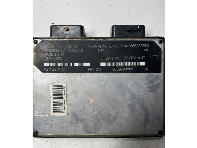 Řídící jednotka 80923F, 13042005   Citroen Berlingo 2000