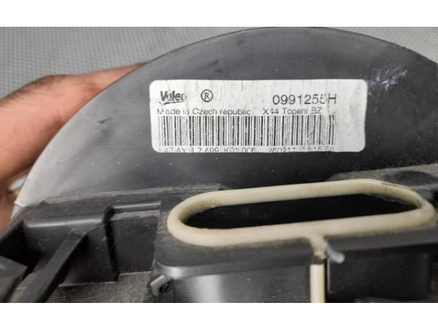 Вентилятор печки 0991255H, 2PINOS Renault Twingo II