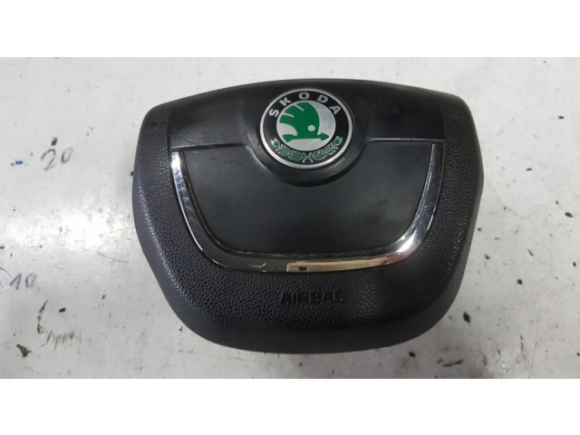 Подушка безопасности водителя 1Z0880201AQ Skoda Superb B6 (3T)