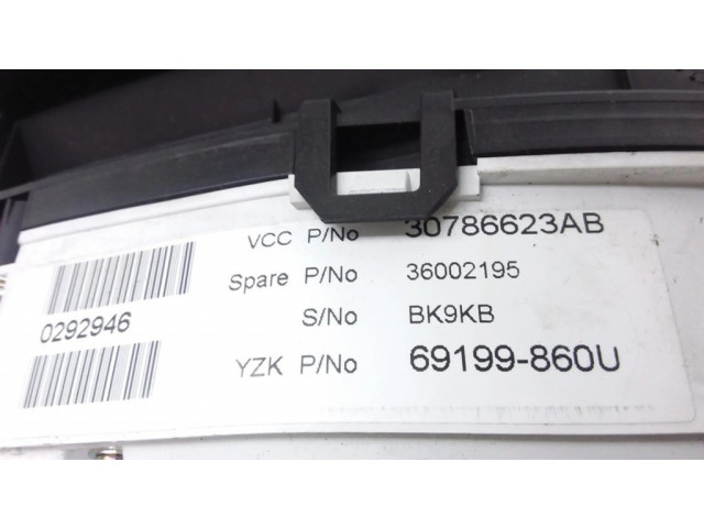 Панель приборов 30786623, 30786623AB Volvo V70