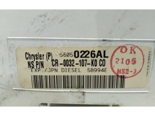 Панель приборов 56050226AL Jeep Grand Cherokee (WK)