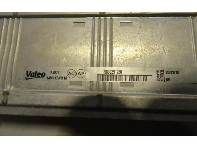 Радиатор интеркулера 9800291280 DS Automobiles 5