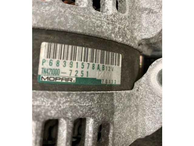 Генератор 68391578AB, TN4210008255 Jeep Grand Cherokee WL