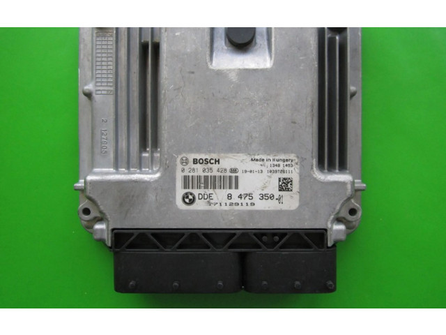 Řídící jednotka DDE8475350, 0281035428 BMW 1 F20 F21 2018